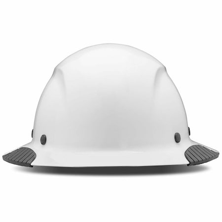 Lift DAX Carbon Fiber Full Brim Hard Hat White Carbon HDC-18WG